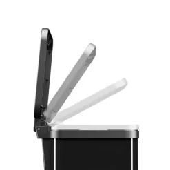 Hailo Öko Duo Plus Pedaalemmer 2X9L Zwart -NL-Huis & Thuis 101 0161 4 1 1