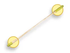 Linea Houten Steel Met Schroefdraad 130 Cm 5 Linea Houten Steel Met Schroefdraad 130 Cm -NL-Huis & Thuis 101 0397 2 1