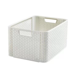 Curver Style Opbergmand Maat L 30 L Wit