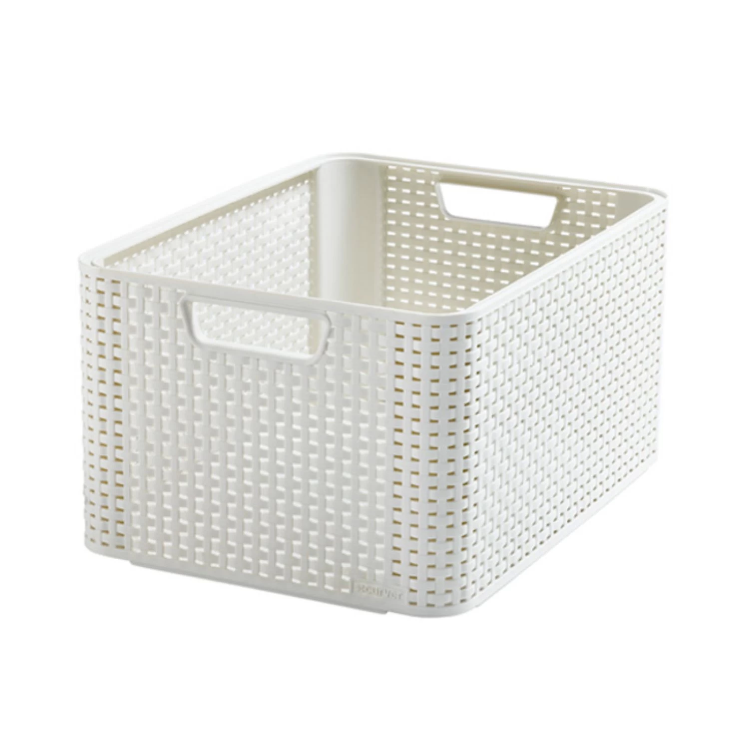 Curver Style Opbergmand Maat L 30 L Wit 1 Curver Style Opbergmand Maat L 30 L Wit