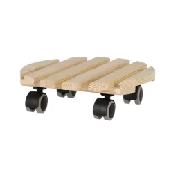 Esschert Design Plantentrolley Rond Indoor Naturel