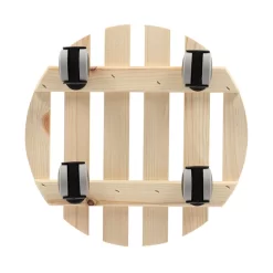 Esschert Design Plantentrolley Rond Indoor Naturel -NL-Huis & Thuis 101 1029 5 1