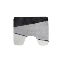 Dutch House Dijon Toiletmat 60 X 50 Cm Grijs