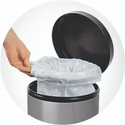 Pedaalemmer Afvalbak 30 L Zilver Metallic Rotho -NL-Huis & Thuis 101 2099 2 1