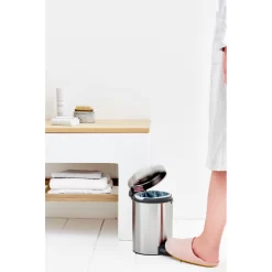 Brabantia Newicon Pedaalemmer 3 L Mat Staal -NL-Huis & Thuis 101 2164 4 1