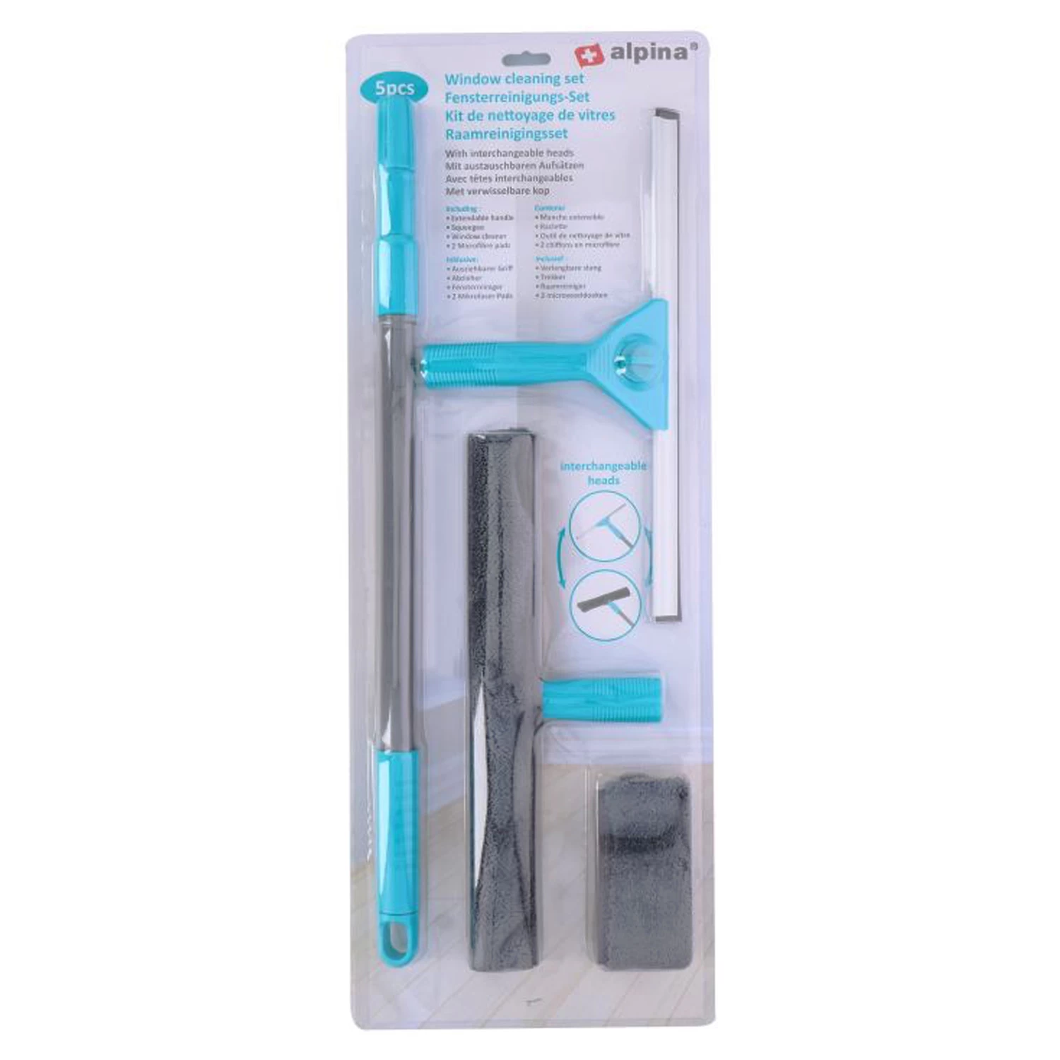 Alpina Raamreinigingsset 5 Onderdelen 1 Alpina Raamreinigingsset 5 Onderdelen