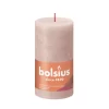 Bolsius Rustiek Stompkaars Misty Roze 130x68 Mm