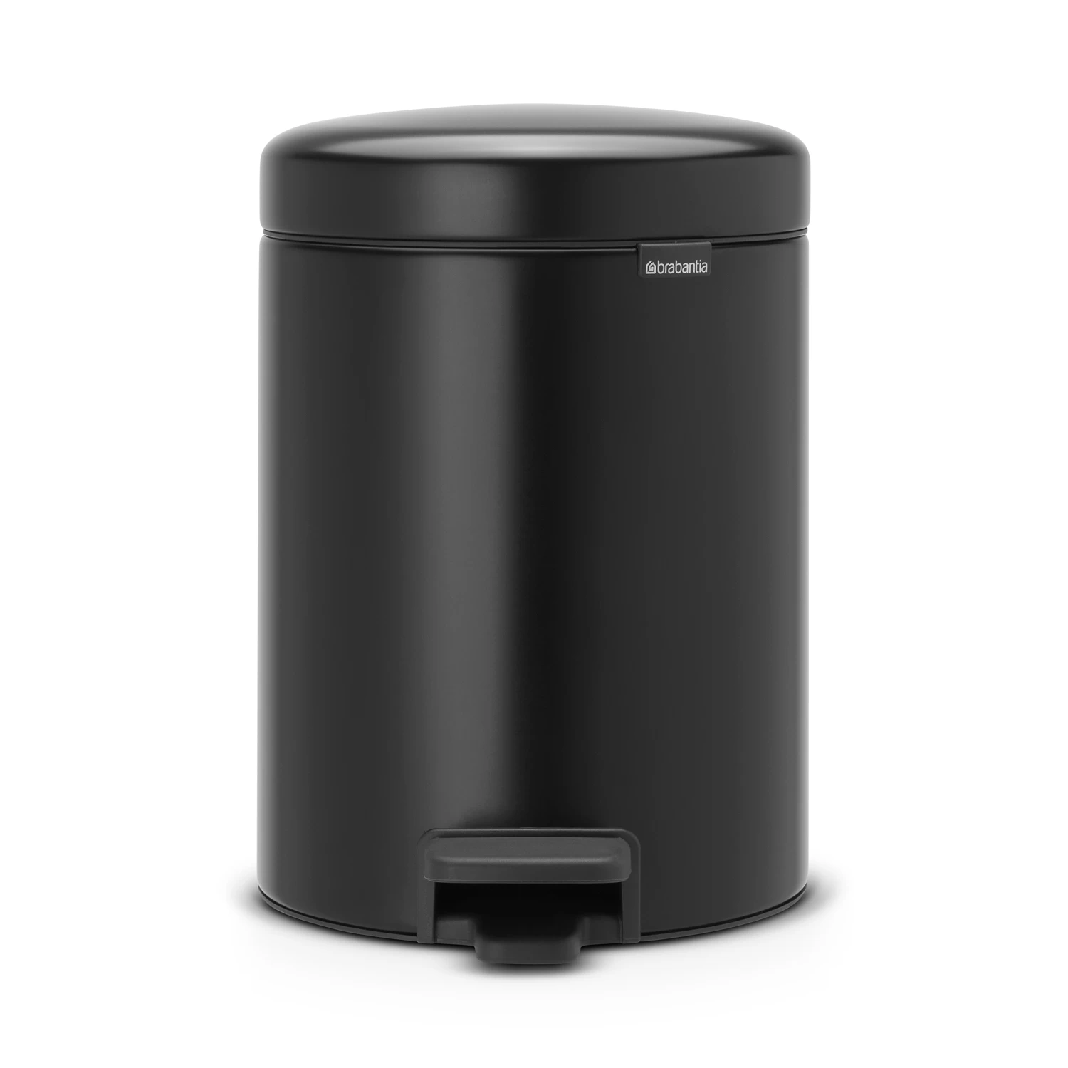 Brabantia Ped.Emmer 5Lt Zw Newicon 1 Brabantia Ped.Emmer 5Lt Zw Newicon