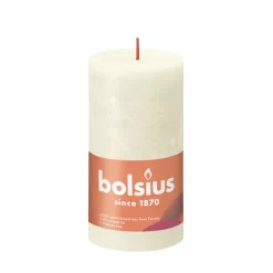 Bolsius Rustiek Stompkaars Soft Parel 130x68 Mm