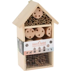 Pro Garden Insectenhotel Hout 15X9X25Cm Natuurlijke Kleur
