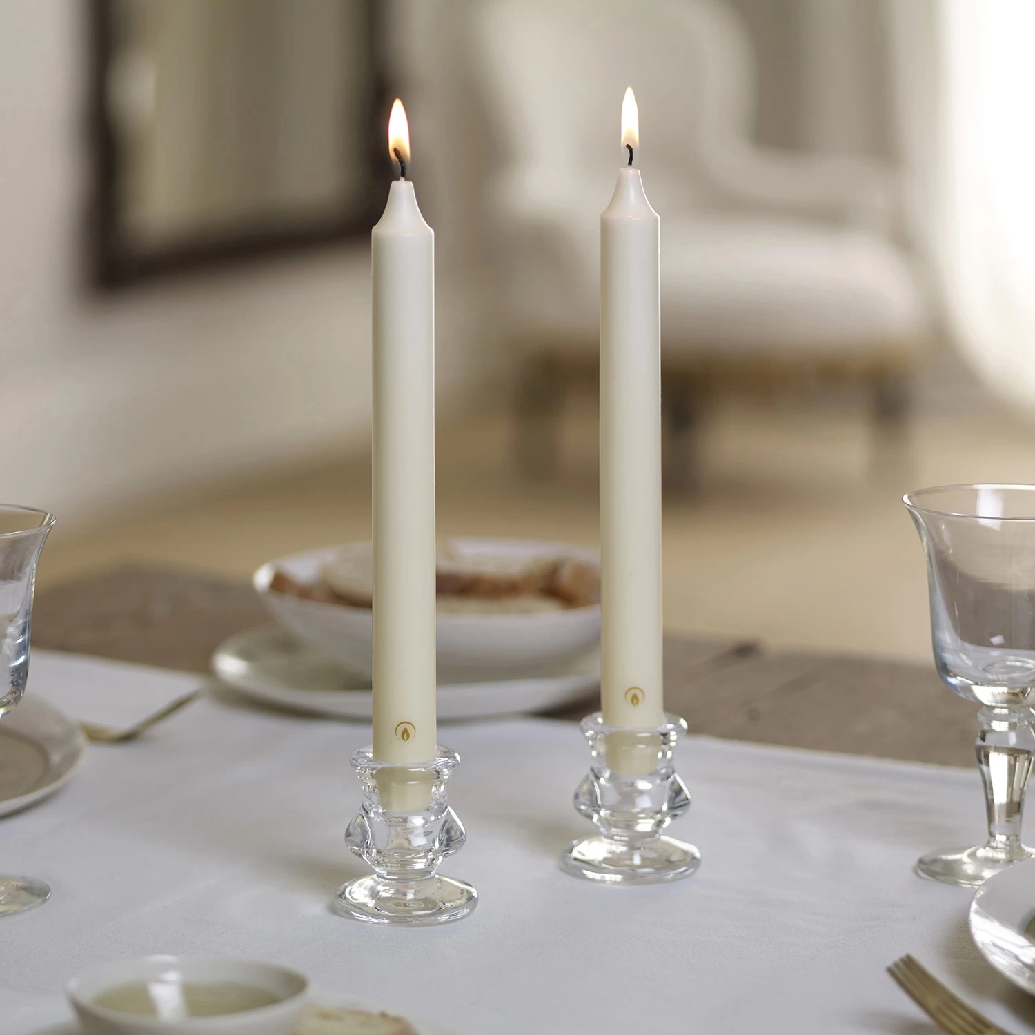 Gouda Kroonkaarsen 8 Stuks Ivoor 4 Gouda Kroonkaarsen 8 Stuks Ivoor - Afbeelding 4