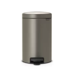Brabantia Newicon Pedaalemmer 12 L Platinum