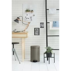Brabantia Newicon Pedaalemmer 12 L Platinum -NL-Huis & Thuis 101 3628 4 1