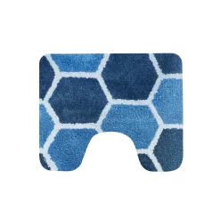 Dutch House Rennes Toiletmat 60 X 60 Cm Blauw