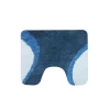 Dutch House Metz Toiletmat 60 X 50 Cm Blauw