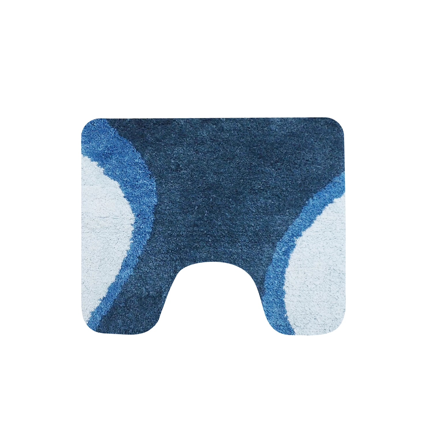 Dutch House Metz Toiletmat 60 X 50 Cm Blauw 1 Dutch House Metz Toiletmat 60 X 50 Cm Blauw