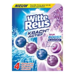 Witte Reus Kracht Actief Toiletblok Lavendel