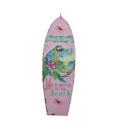 Muurdecoratie Surfplank Hout 90 X 60 X 20 Cm 4 Assorti -NL-Huis & Thuis 101 4337 5 1