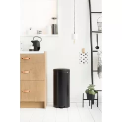 Brabantia Newicon Pedaalemmer 30 L Mat Zwart -NL-Huis & Thuis 101 4540 4 1