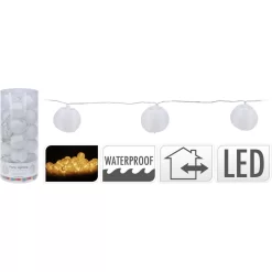 Feestverlichting 20 Lampions Outdoor, 6M Snoer,Ip44 Adapter, 10.75M. -NL-Huis & Thuis 101 4911 3 1