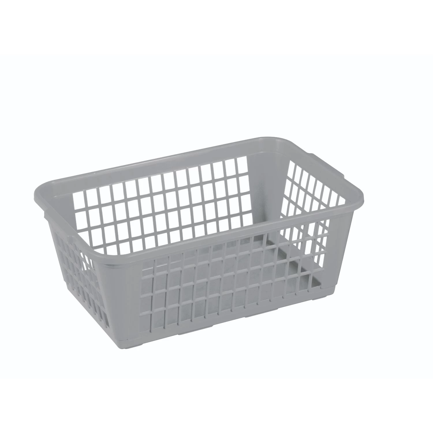 Sunware Basic Opbergmandje 31x20x12 Cm Grijs 1 Sunware Basic Opbergmandje 31x20x12 Cm Grijs