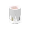 Ambiente Kaars Groot Nacht Bomen Grijs