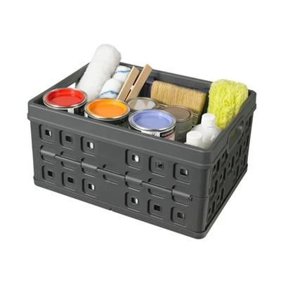 Sunware Square Vouwkrat 46L Antraciet 2 Sunware Square Vouwkrat 46L Antraciet - Afbeelding 2