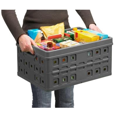 Sunware Square Vouwkrat 46L Antraciet 3 Sunware Square Vouwkrat 46L Antraciet - Afbeelding 3