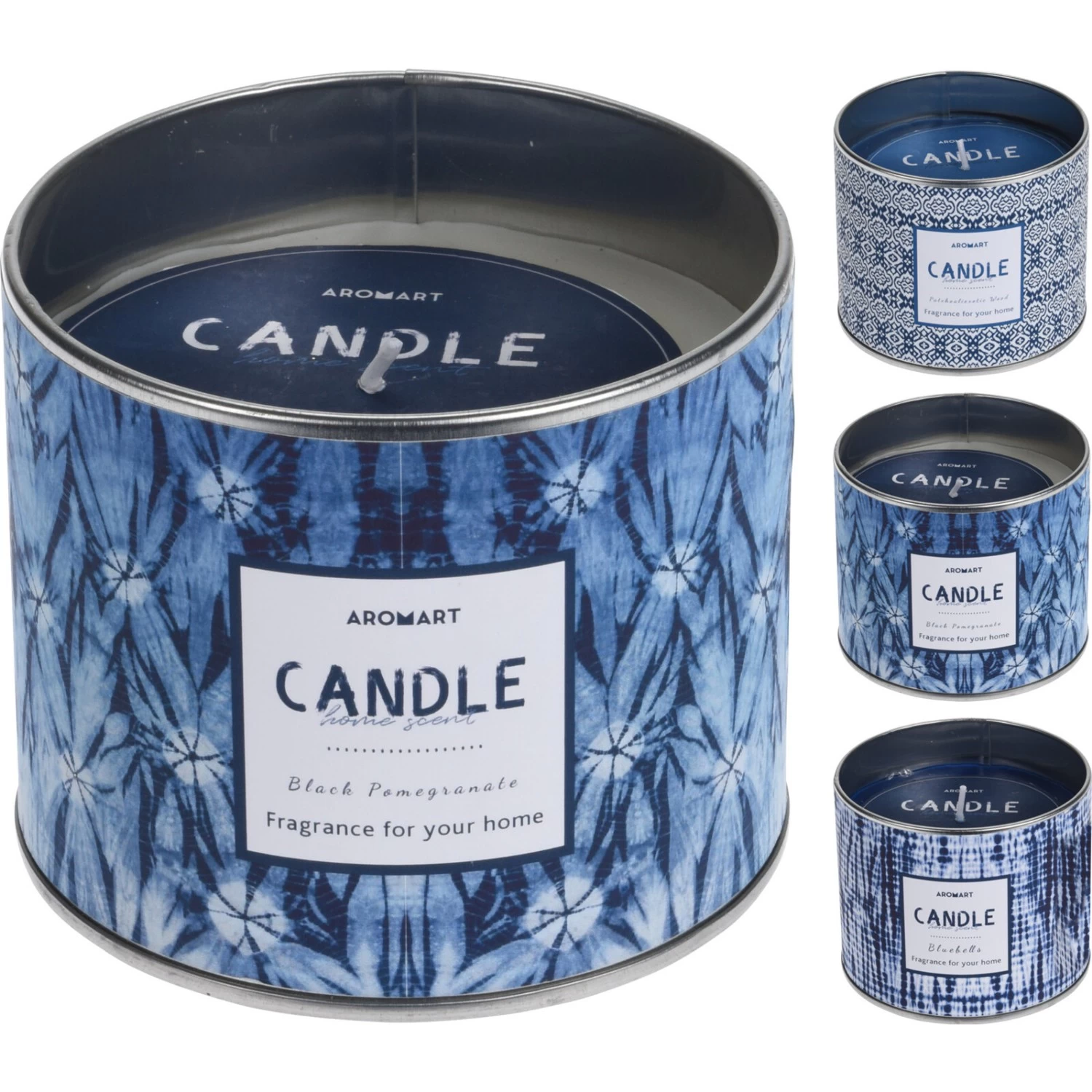 Aromart Kaars In Zink Pot 9,5 X 9,5 X 8 Cm 1 Aromart Kaars In Zink Pot 9,5 X 9,5 X 8 Cm