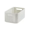 Curver Style Opbergmand Maat S 6 L Wit