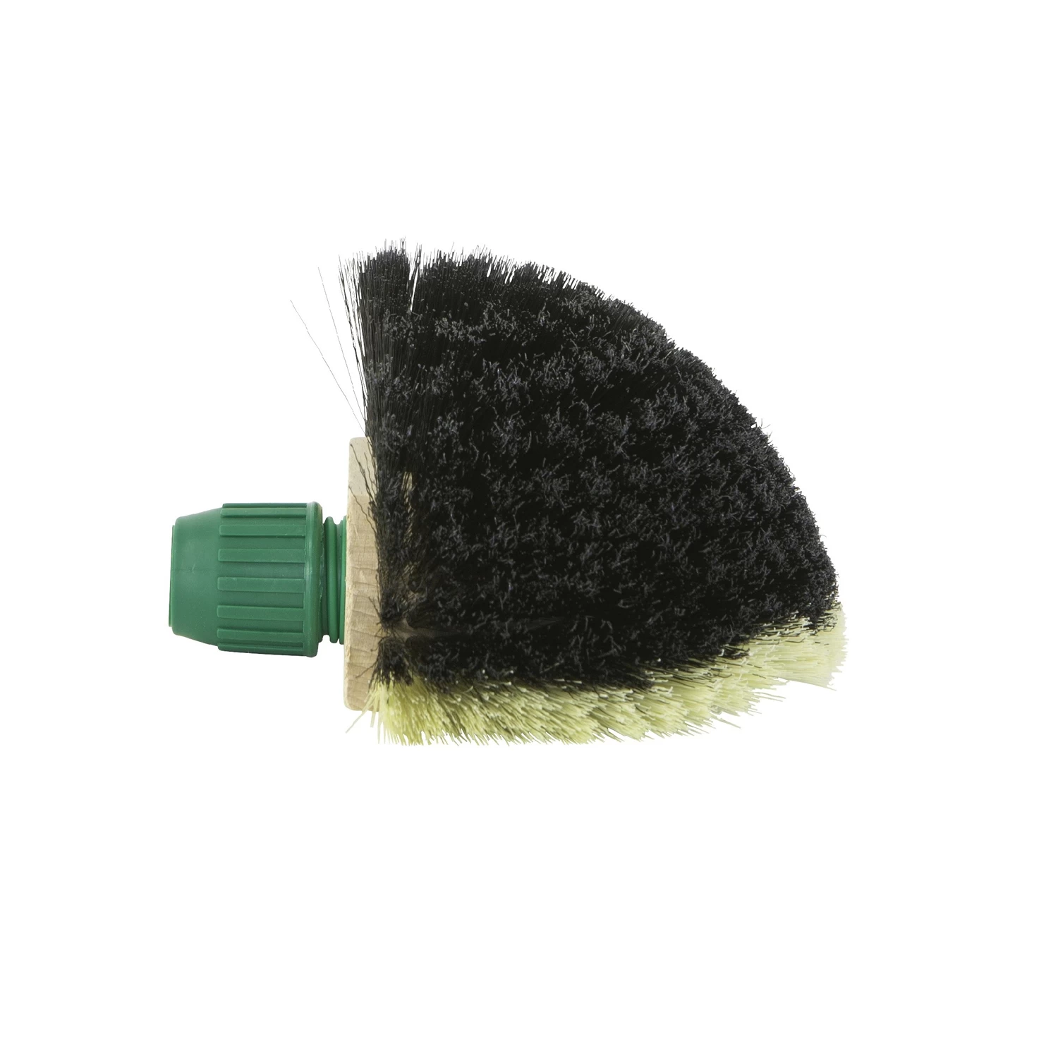 Luva Ragebol Zwart Wit Kunsthaar Met Steelhouder 1 Luva Ragebol Zwart Wit Kunsthaar Met Steelhouder