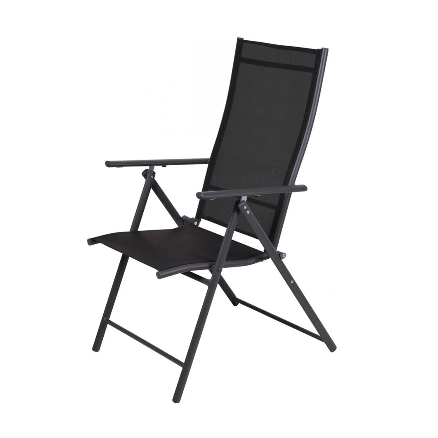 Pro Garden Vouwstoel Met Armleuning Donker Grijs 59 X 56 X 108 Cm 1 Pro Garden Vouwstoel Met Armleuning Donker Grijs 59 X 56 X 108 Cm