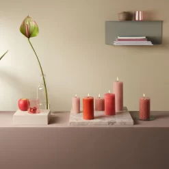 Bolsius Rustiek Stompkaars Rood 80x68 Mm 3 Bolsius Rustiek Stompkaars Rood 80x68 Mm -NL-Huis & Thuis 101 6540 2 1