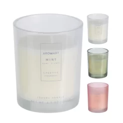 Aromart Geurkaars In Glas 3 Assorti