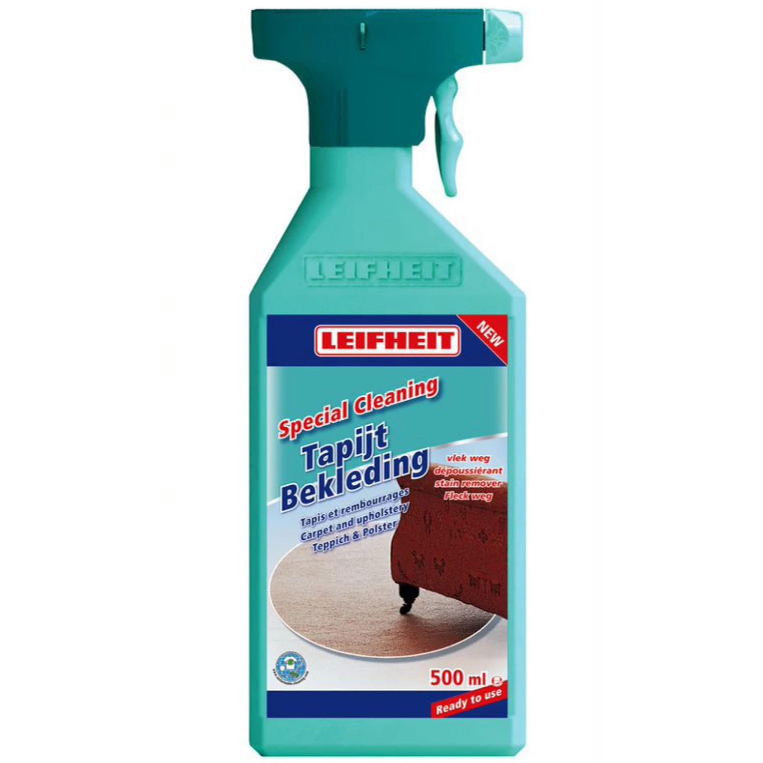 Leifheit Tapijt & Bekledingsreiniger Spray 500ML 1 Leifheit Tapijt & Bekledingsreiniger Spray 500ML