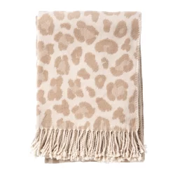 Dutch Decor Jolie Plaid 140 X 180 Cm Pumice Stone