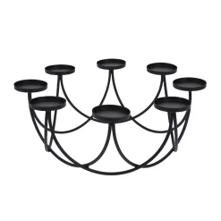 Kandelaar 30X12Cm Dia Black