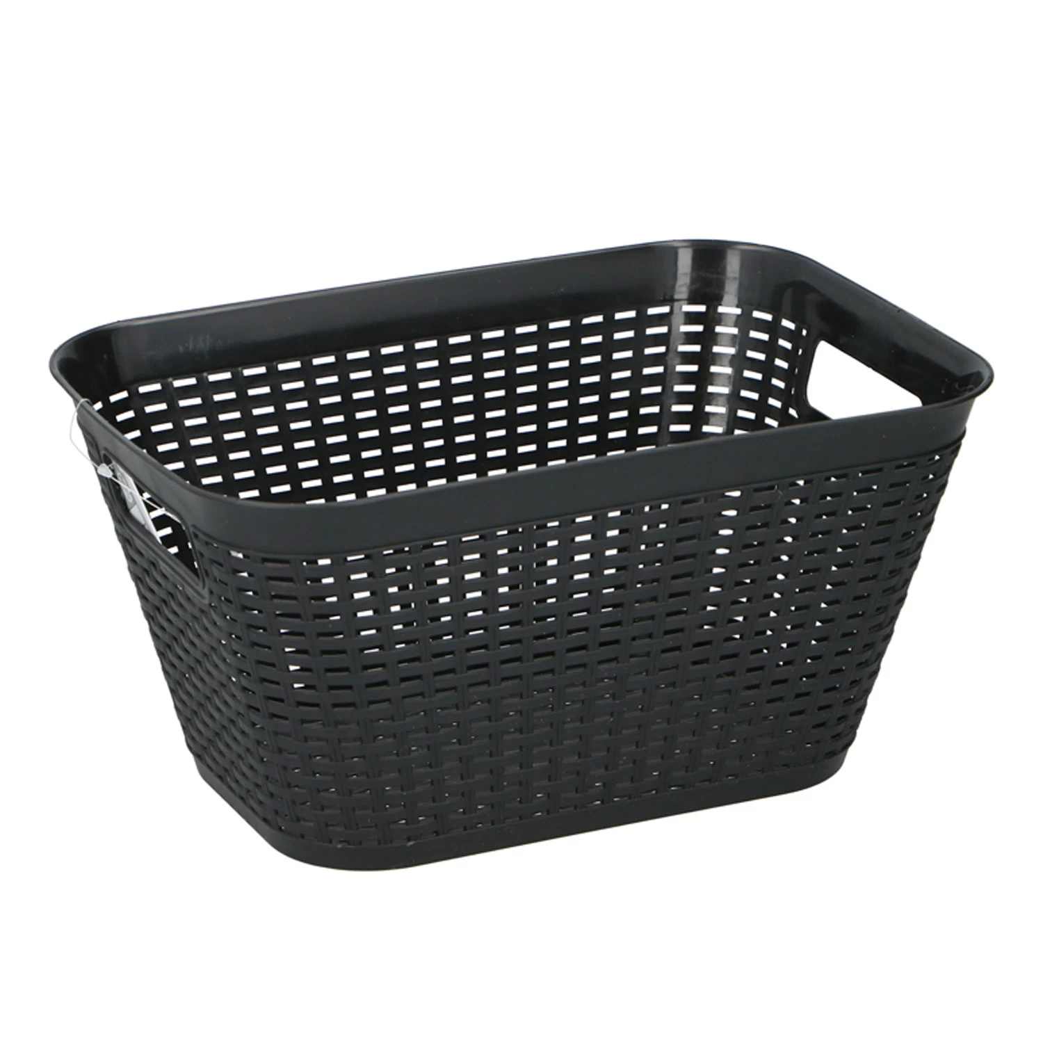 Opbergmand 29X20X15 Cm Assorti Grijs Of Zwart 2 Opbergmand 29X20X15 Cm Assorti Grijs Of Zwart - Afbeelding 2