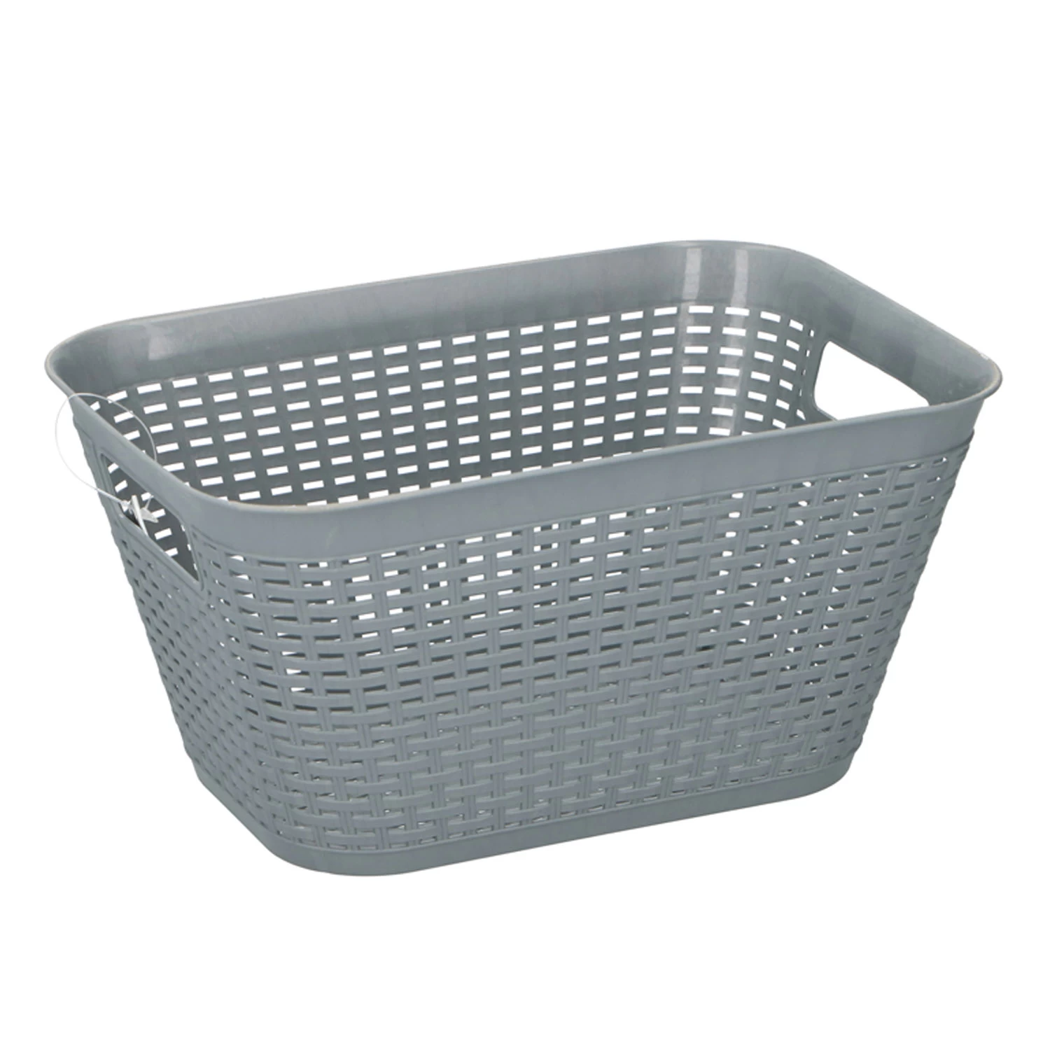 Opbergmand 29X20X15 Cm Assorti Grijs Of Zwart 3 Opbergmand 29X20X15 Cm Assorti Grijs Of Zwart - Afbeelding 3