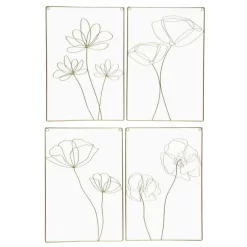 Muurhanger Metaal 4Ass