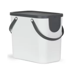 Rotho Afvalscheider 25L Wit Al