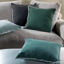 Dutch Decor Burto Sierkussen 45 X 45 Cm Sagebrush Green -NL-Huis & Thuis 101 7979 5 1 1