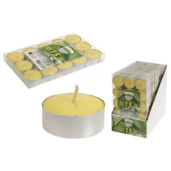 Theelicht Citronella 14Gr 15 St Tray -NL-Huis & Thuis 101 8319 1