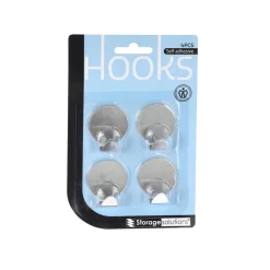 Haakjes Rvs Set4 4Assorti