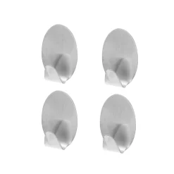 Haakjes Rvs Set4 4Assorti -NL-Huis & Thuis 101 8430 5