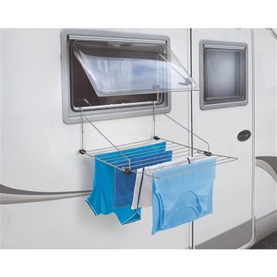 Tomado-Metaltex Hangdroogrek Den Haag Zilvergrijs 3 Tomado-Metaltex Hangdroogrek Den Haag Zilvergrijs - Afbeelding 3