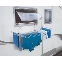 Hangdroogrek Tomado Tilburg 12m ZilvergrijsMetaltex -NL-Huis & Thuis 101 9022 4 1