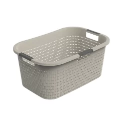 Wasmand 40L Country Cappuccino Rotho