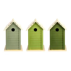 Esschert Design Nestkast Groentinten Assorti -NL-Huis & Thuis 101 9876 1