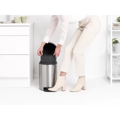 Brabantia Newicon Pedaalemmer 12 L Mat Staal -NL-Huis & Thuis 102 1204 4 1